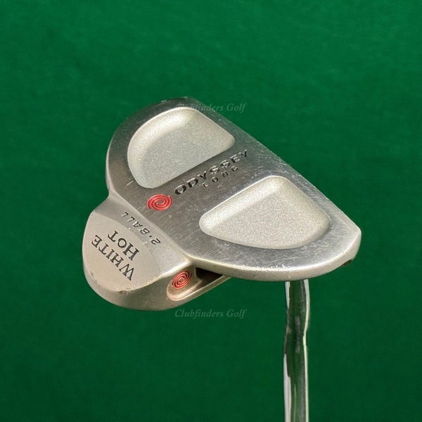 Odyssey White Hot 2-Ball Long 46.5" Double-Bend Mallet Putter w/ Super Stroke