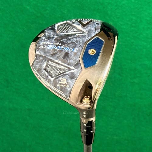 Callaway Paradym Ai Smoke Max D 16.5 Fairway Wood 3HL HZRDUS Smoke 6.0 Stiff