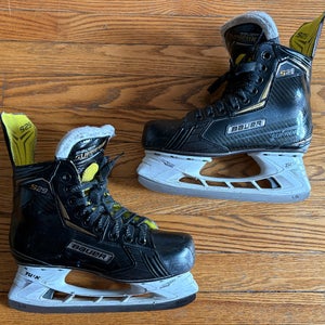 Bauer Supreme S29 Big Kids Hockey Skates Regular Width Intermediate Size 5D shoes size 6 (Used)