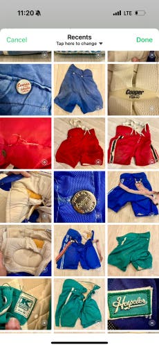 Vintage Hockey Player Pants “Lot”