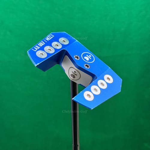 LAB Golf MEZZ.1 Custom Blue 34" Center-Shaft Putter Golf Club Matte Black