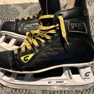 Graf Supra 703 Hockey Skates Regular Width Size 6 (Used)