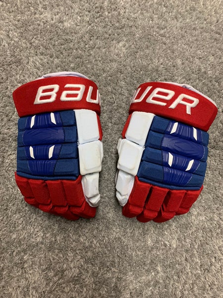 Bauer Pro Series 14" Pro Stock Hockey Gloves - Montreal Canadiens - Madison Bowey