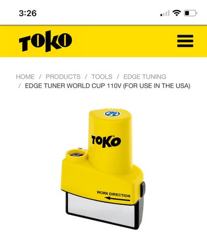 Toko Edge Tuner World Cup