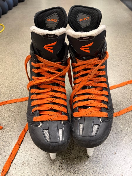 Easton Mako M8 Hockey Skates Extra Wide Width 7.5 (Used)