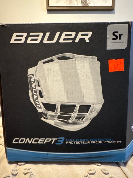 Bauer Concept 3 Bubble Shield Senior