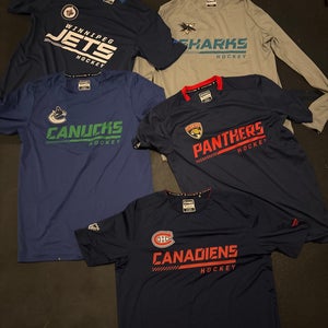 Fanatics NHL tech shirts (like new condition)