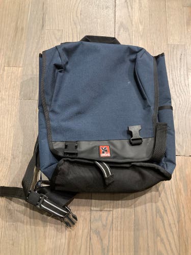 Chrome Industries Soma Single Strap Sling Messenger Backpack - Navy Blue