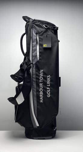 Cobra Ultralight Pro Stand Golf Bag Black White 4-Way Divide Dual-Strap