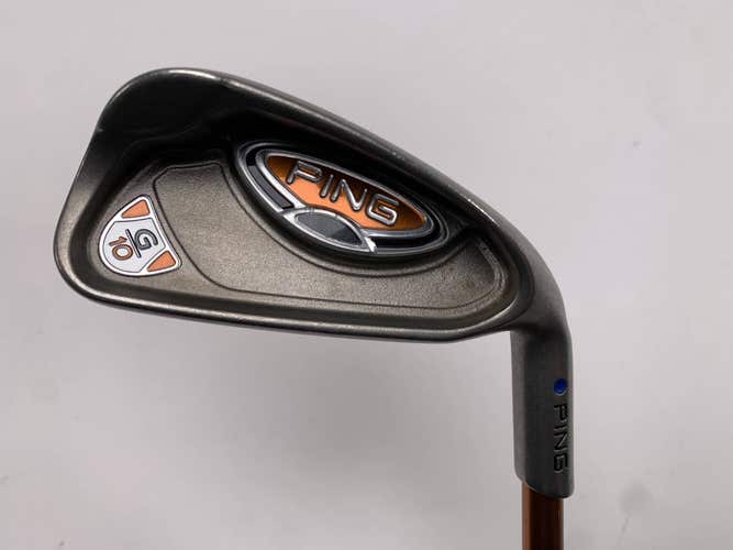 Ping G10 Single 4 Iron Blue Dot 1* Up TFC 129 I Senior Steel Mens RH