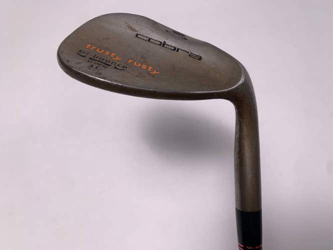Cobra Trusty Rusty Chrome 2012 Sand Wedge SW 55* DG S200 Stiff RH