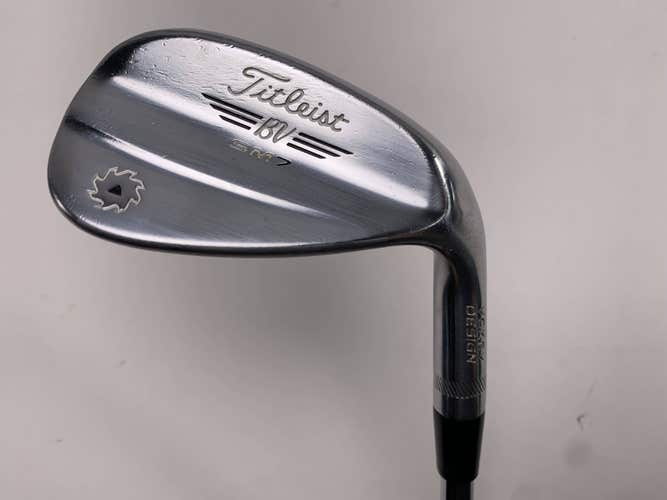 Titleist Vokey SM7 Tour Chrome Gap Wedge GW 52* 8 F-Grind Wedge Steel Mens RH