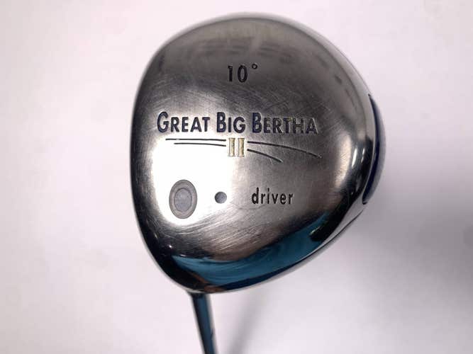 Callaway Great Big Bertha II Driver 10* GBB System 60 Firm Graphite Mens LH