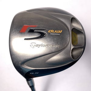 TaylorMade R5 Dual Driver 9.5* MAS2 Regular Graphite Mens LH