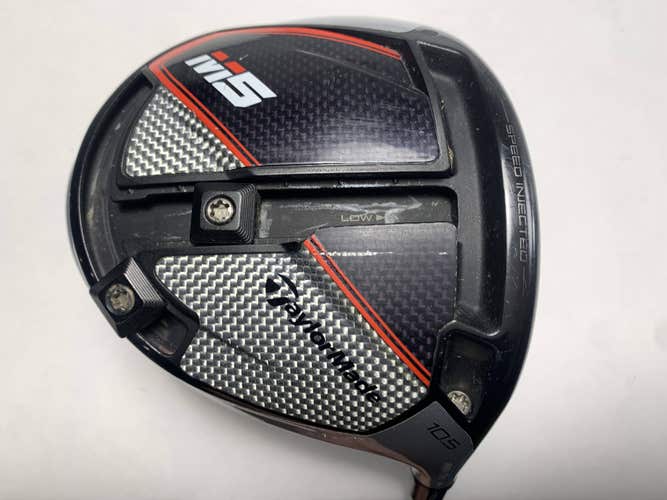 TaylorMade M5 Driver 10.5* Matrix MFS White Tie X5 55g Stiff Graphite Mens RH