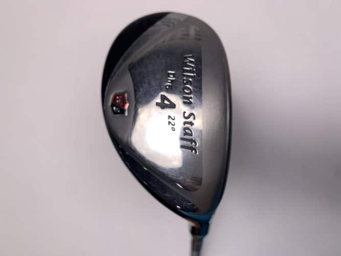 Wilson Staff DH6 4 Hybrid 22* Aldila NVS Orange 85g Regular Graphite Mens RH