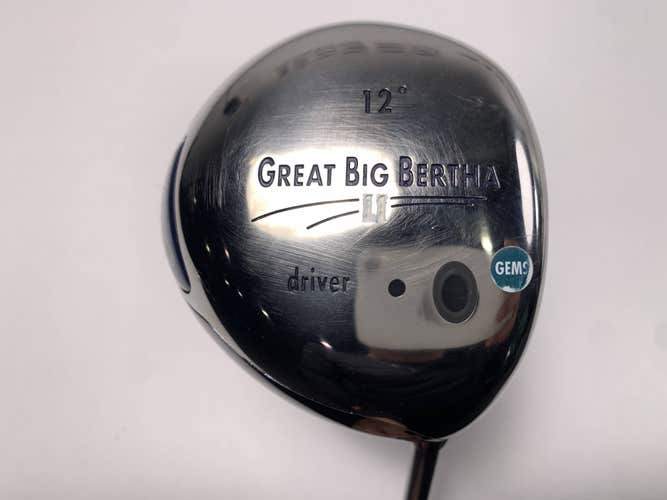 Callaway Great Big Bertha II Driver 12* GBB Gems 50g Ladies Graphite Womens RH