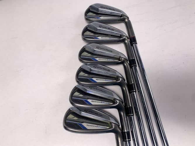 TaylorMade Speedblade Iron Set 4-PW SpeedBlade 85g Stiff Steel Mens RH- no 6i