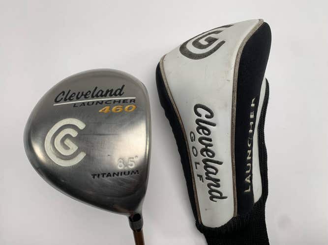 Cleveland Launcher 460 Titanium Driver 8.5* Launcher Gold 65g Stiff Mens RH HC