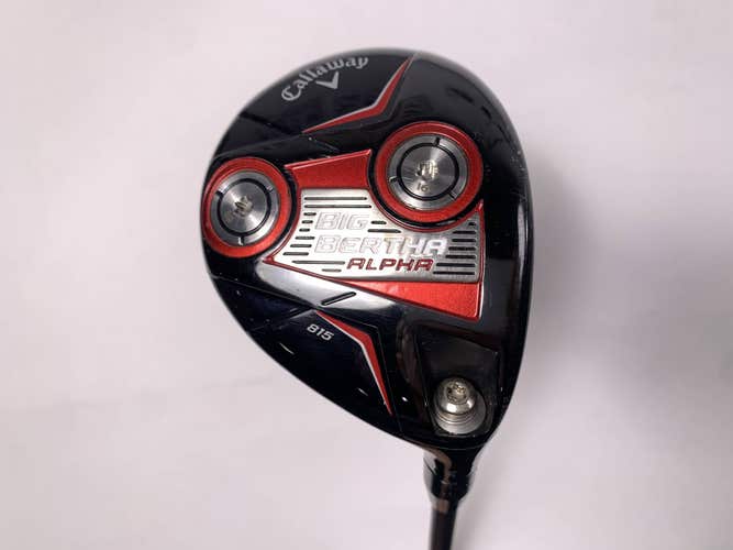 Callaway Big Bertha Alpha 815 3 Fairway Wood 14* Aldila RIP 70g Extra Stiff RH