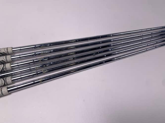 Nippon NS Pro 1050GH X-Stiff Steel Iron Set of 6 Shafts 34.25''-37.75 Pull 0.355