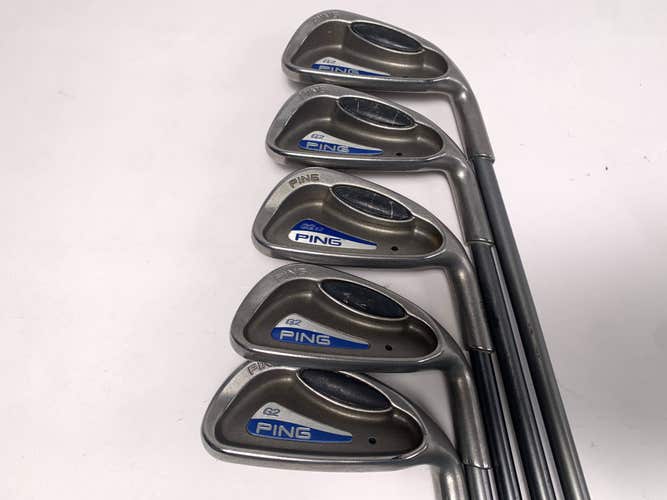 Ping G2 Iron Set 5-9 Black Dot TFC 100 Regular Graphite Mens RH