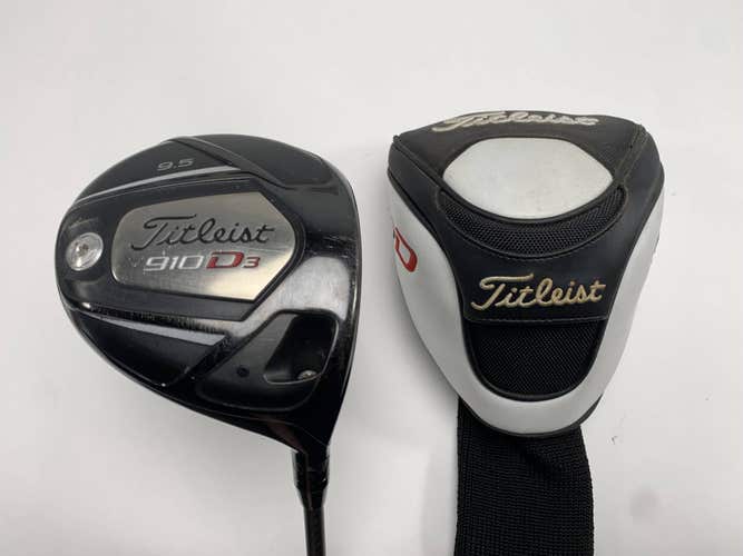 Titleist 910 D3 Driver 9.5* Aldila Rip Alpha 2.9 Stiff Graphite Mens RH HC