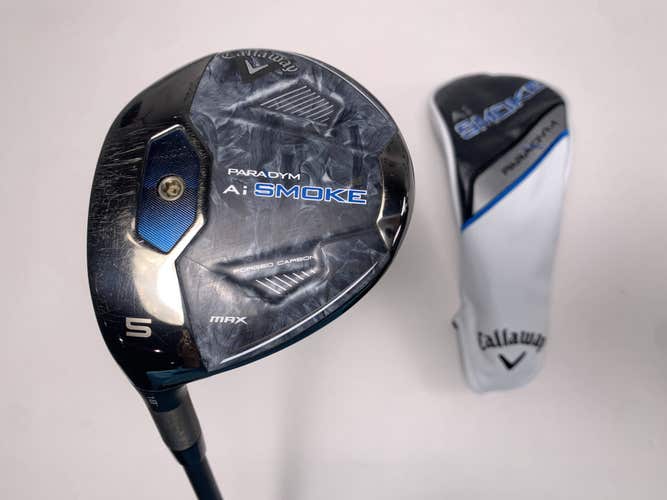 Callaway Paradym Ai Smoke Max D 5 Fairway 18* Tensei Blue AV Xlink Stiff LH HC