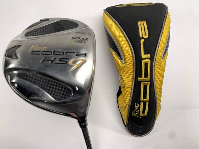 Cobra HS9 F Driver 10* Graphite Design YS-5.6+ Regular Graphite Mens RH HC
