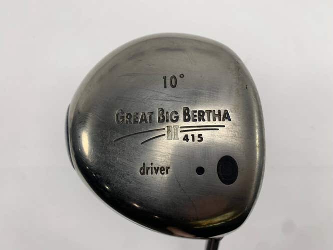 Callaway Great Big Bertha II Driver 10* GBB System 60 60g Regular Mens RH