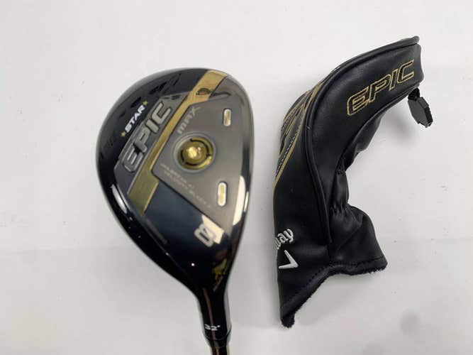 Callaway EPIC MAX Star 8 Hybrid 32*  ATTAS Speed Series 40g Ladies RH HC NEW