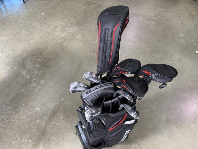 Cobra Air X 2023 Club Set Driver 3W 4H-5H 6-PW SW Putter Senior RH HC+Bag NEW