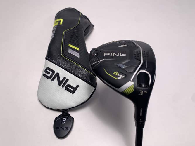 Ping G430 Max 3 Fairway Wood 15* Alta CB 65g Stiff Graphite Mens RH HC