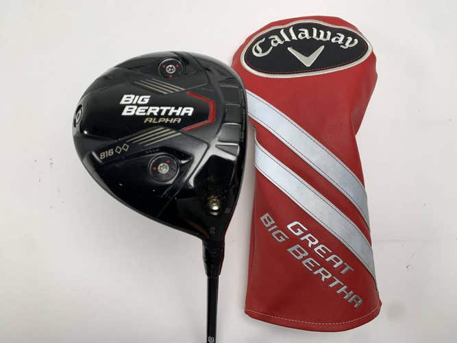Callaway Big Bertha Alpha 816 DBD Driver 9* Rogue 110 MSI 3.8 60g Stiff RH HC