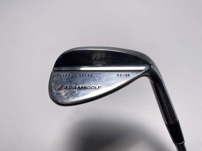 Adams Tom Watson Classic Grind Gap Wedge 52* 8 Bounce Performance Lite Mens RH