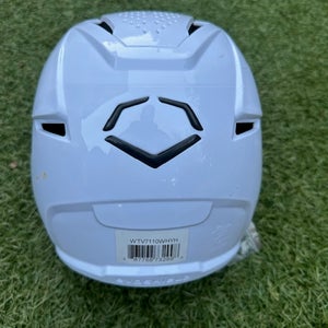 Medium EvoShield XVT White Batting Helmet (New)