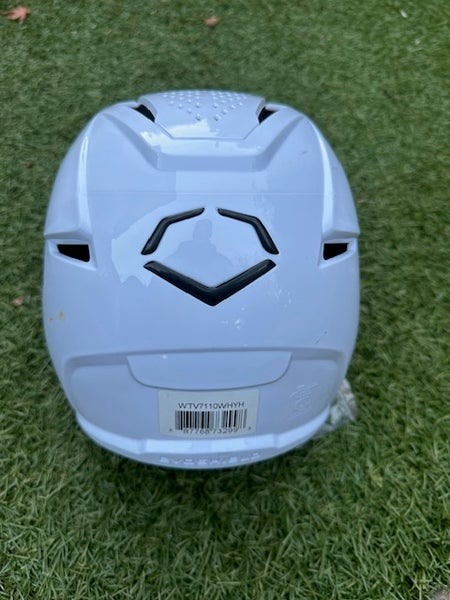 Medium EvoShield XVT White Batting Helmet (New)