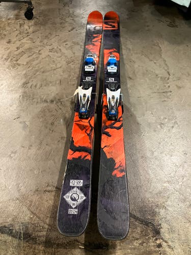 2015 172 cm Salomon QST 98 Skis I Look SPX10 Bindings