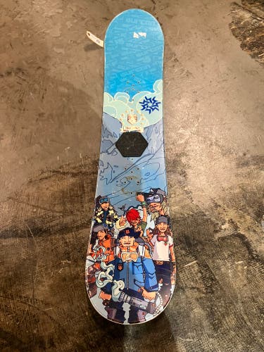 Burton Chopper Snowboard Freestyle Without Bindings Soft Flex True Twin 125 cm (Used)