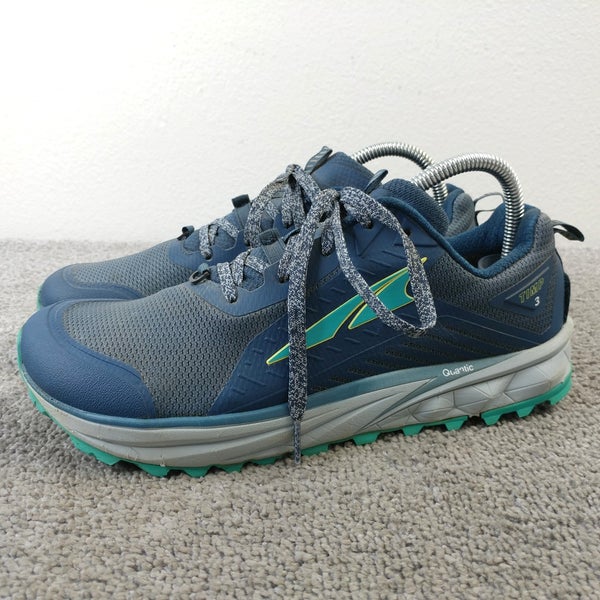 Altra Timp 3 Womens Size 10 Trail Running Shoes Blue Low Top Lace Up