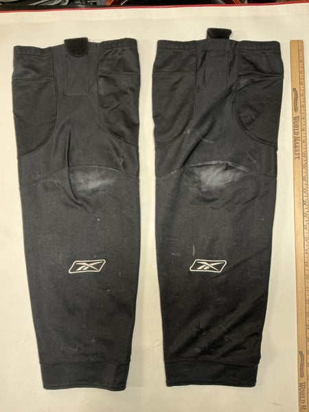 Black Senior Large Reebok Edge Socks (Used)