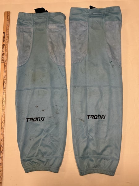 Blue Senior Large Tron Socks (Used)