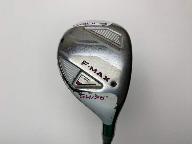 Cobra F-Max Womens 5 Hybrid 26* SuperLite 50g Ladies Graphite Womens RH