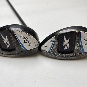 Callaway XR OS 4 & 5 Hybrid Set 24* 27* Mitsubishi Rayon Bassara Ladies RH