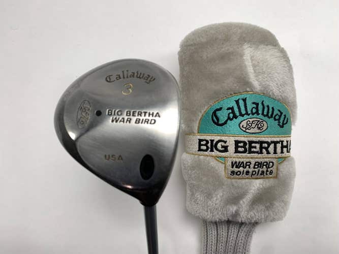 Callaway Big Bertha Warbird 3 Fairway Wood 15* Ladies Gems Ladies RH HC
