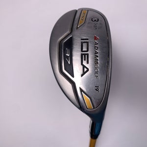Adams Idea A7 3 Hybrid 19* UST Mamiya ProForce AxivCore 85g Stiff RH