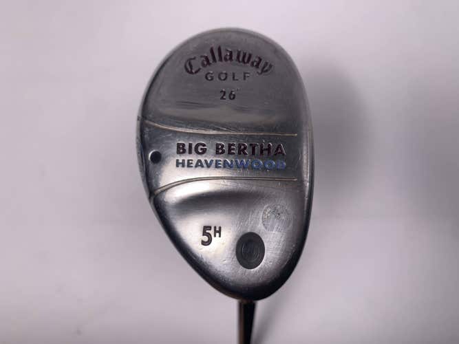 Callaway Big Bertha Heavenwood 5 Hybrid 25* Big Bertha Gems 55 Ladies RH