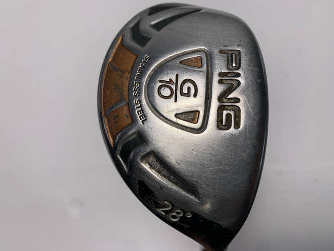 Ping G10 6 Hybrid 28* TFC129 Soft Regular Senior RH Midsize Grip