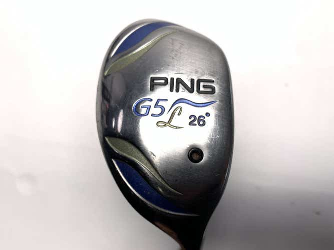 Ping G5 Ladies 5 Hybrid 26* TFC100H Regular Graphite Mens RH