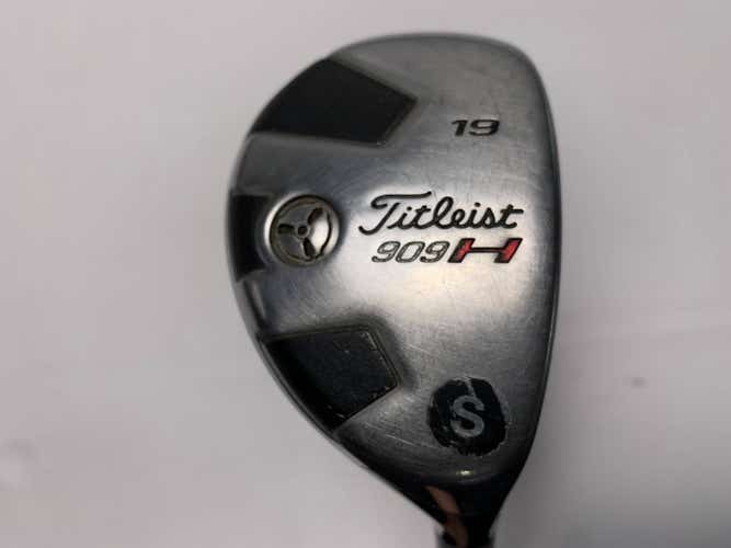 Titleist 909 H 3 Hybrid 19* Aldila VooDoo Stiff Graphite Mens RH